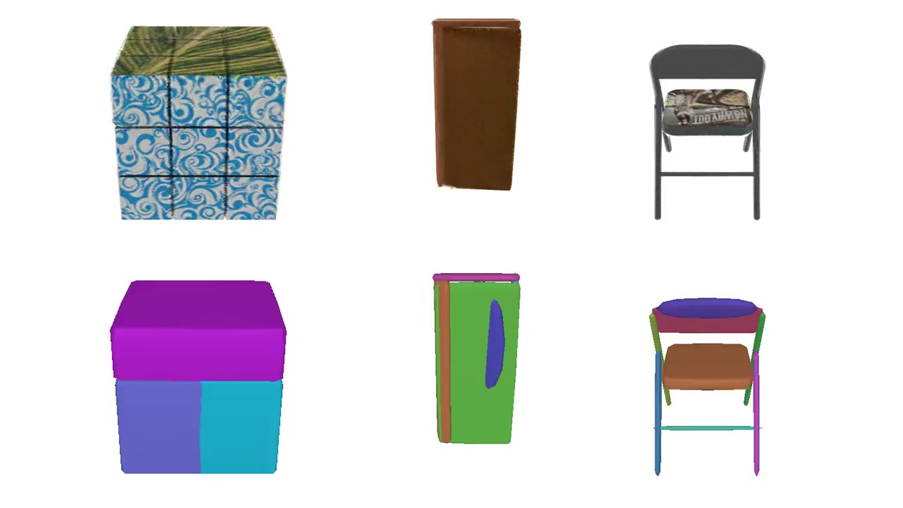 Publication teaser for D-Prism: Differentiable Primitives for Structured Dynamic Modeling